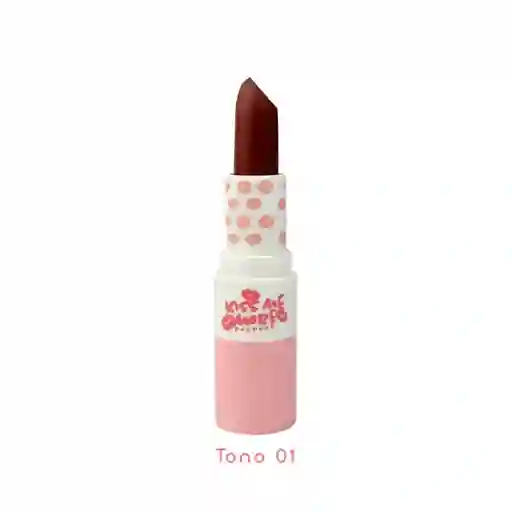 Labial Matte Kiss Me More Purpure Tono 1