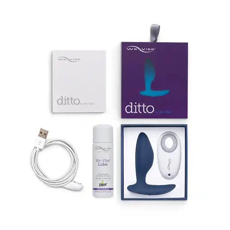 Plug Anal Vibrador Ditto Azul We Vibe