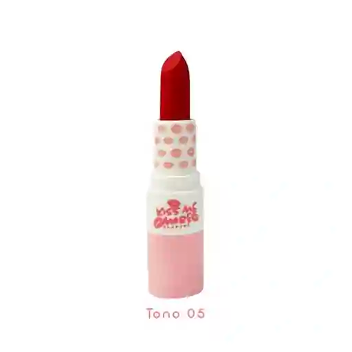 Labial Matte Kiss Me More Purpure Tono 5