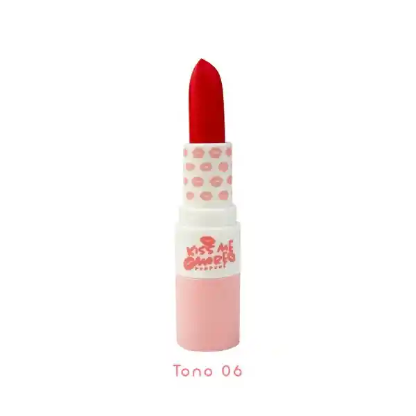 Labial Matte Kiss Me More Purpure Tono 6