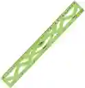 Regla 30 Cm Flexible Artesco