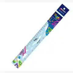 Regla 30 Cm Flexible Artesco
