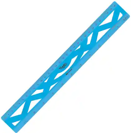 Regla 30 Cm Flexible Artesco