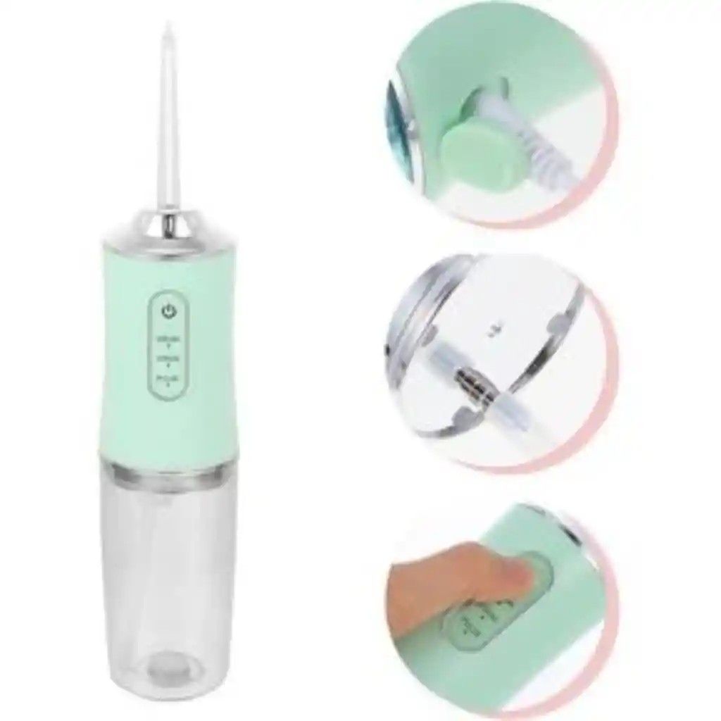 Irrigador Oral Recargable 3 Modos Blanco