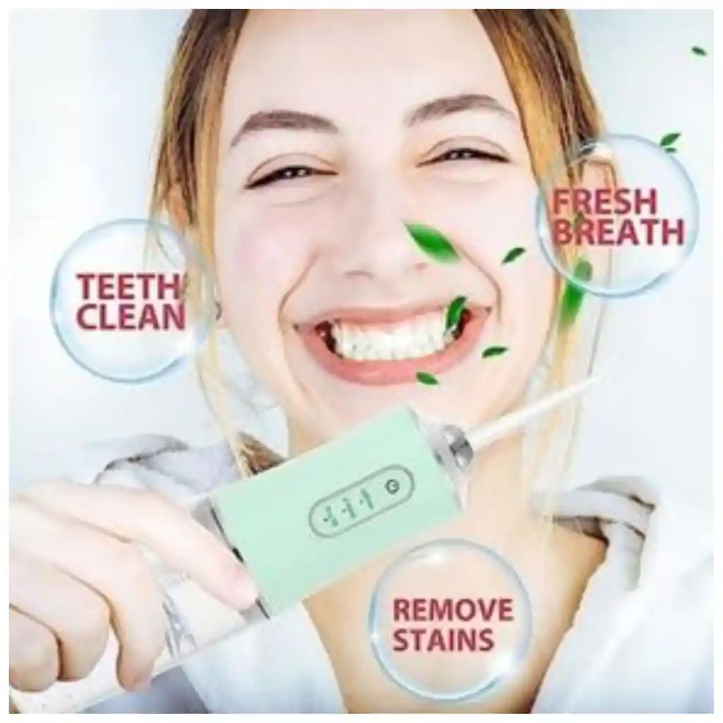 Irrigador Oral Recargable 3 Modos Blanco