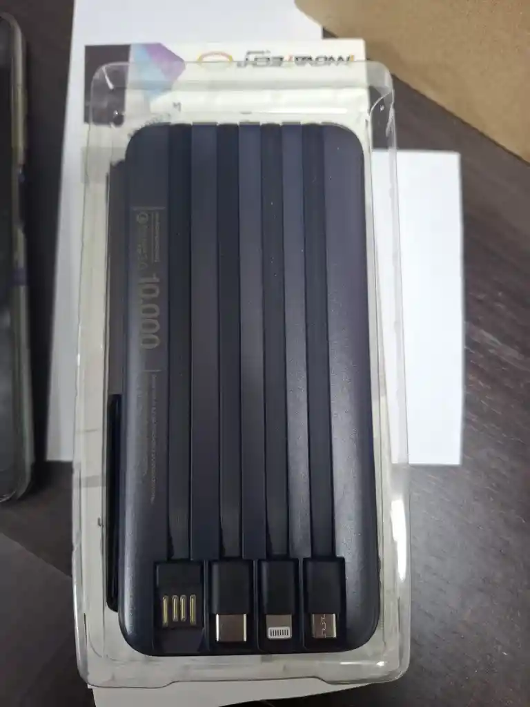 Power Bank Innovatech Android Iphone Microusb, Tipo C, Lightning 10000 Mah