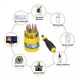 Kit Pequeño Destornilladores Celular De Precisión 31 Piezas//