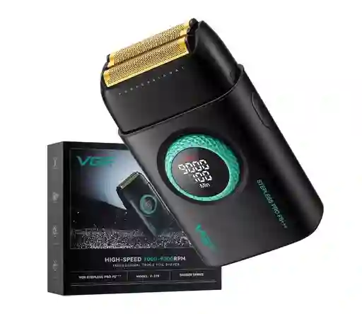 Afeitadora Electrica Shaver Vgr V-378 Usb 9000 Rpm