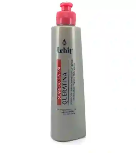 Shampoo Con Queratina Sin Sal 300g Lehit