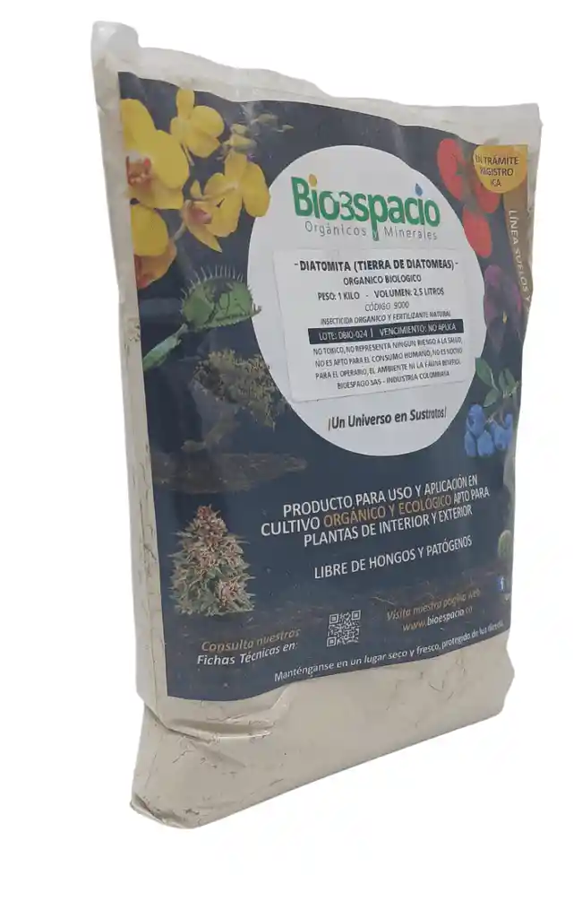 Tierra De Diatomeas Bulto De 5 K / 12 Laprox
