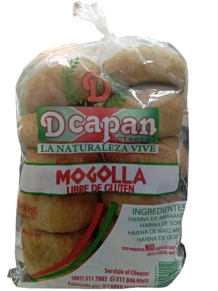 Mogolla Libre De Gluten X 12 Und Dcapan