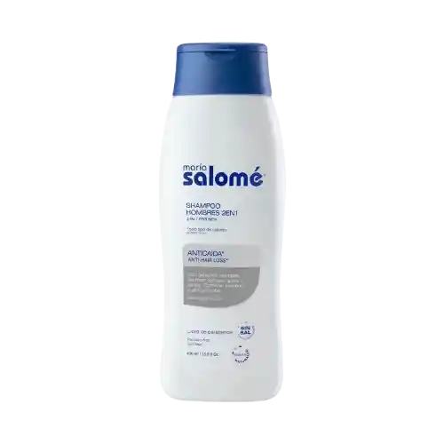 Shampoo Hombres Maria Salome 2 En 1 X 400ml