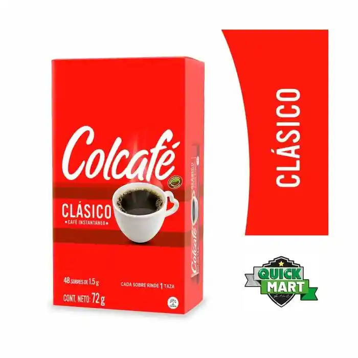 Cafe Clasico Colcafe 48 Unidades