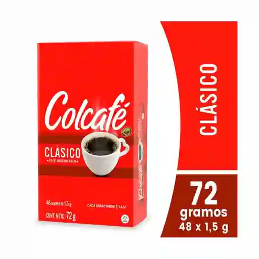 Cafe Clasico Colcafe 48 Unidades