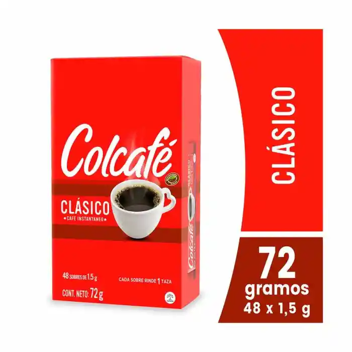Cafe Clasico Colcafe 48 Unidades