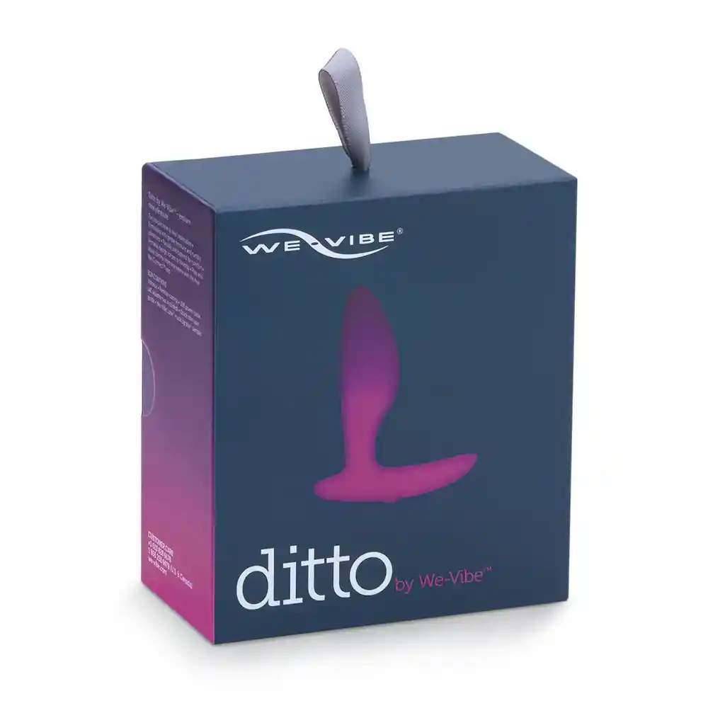 Plug Anal Vibrador Ditto Morado We Vibe