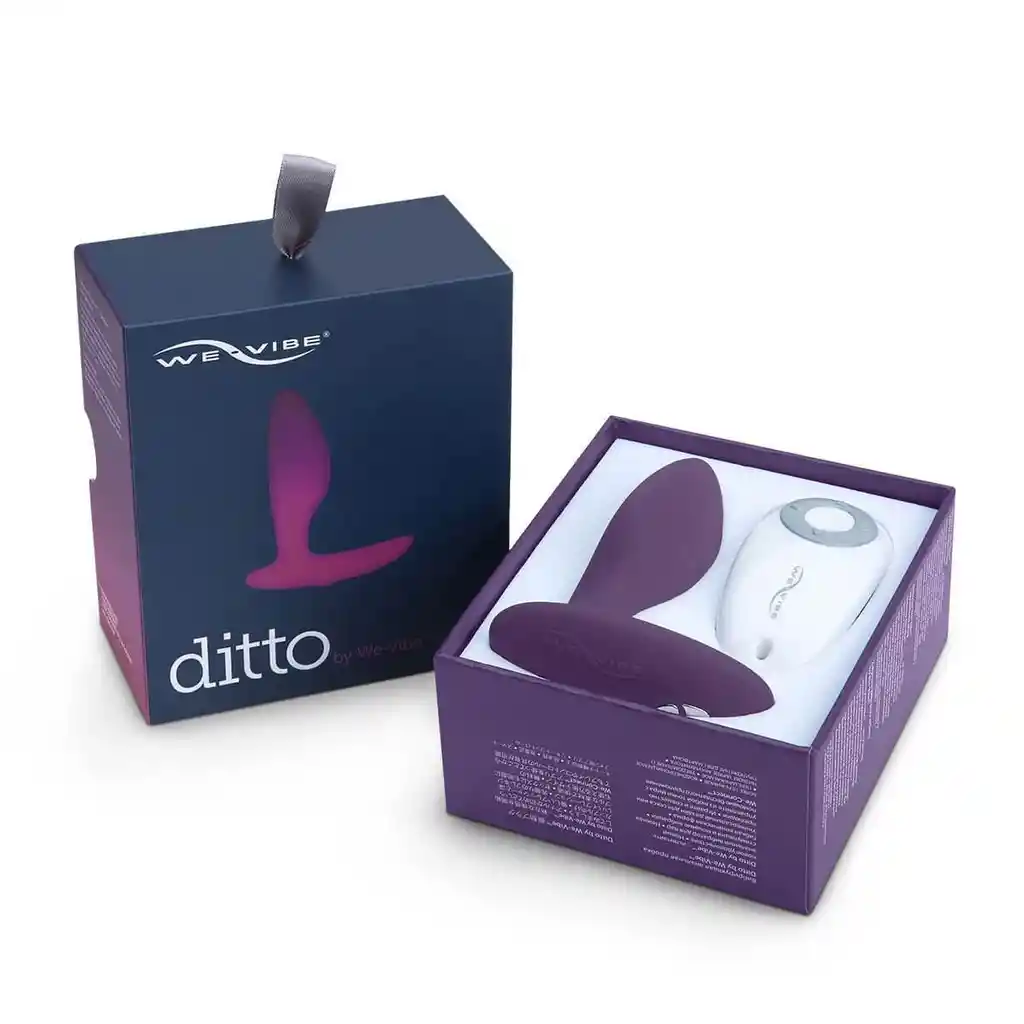 Plug Anal Vibrador Ditto Morado We Vibe