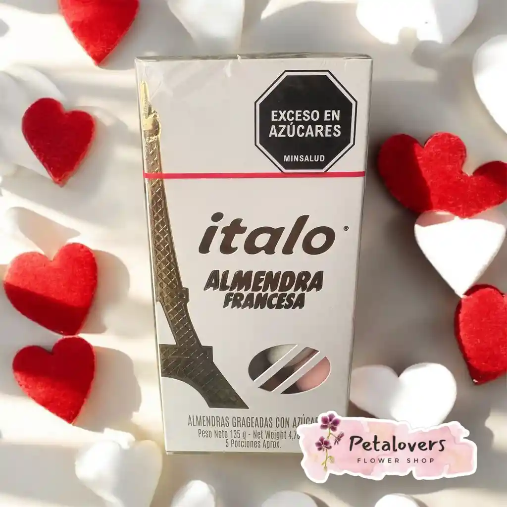 Chocolates Italo Almendras Petalovers