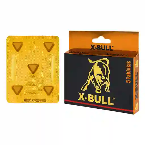 Potenciador Energizante X-bull (hombre Y Mujer) 5 Unidades