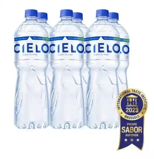 Agua Cielo Sin Gas 620ml X 24 Unidades