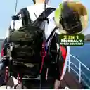 Morral Táctico Militar 2 En 1 Bolso Cruzado Pesca Manos Libres Mrr21