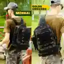 Morral Táctico Militar 2 En 1 Bolso Cruzado Pesca Manos Libres Mrr21