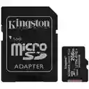Memoria Micro Sd Con Adaptador 256gb Clase 10 Kingston