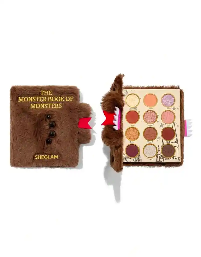 Paleta De Sombras Libro De Monstruos Sheglam X Harry Potter