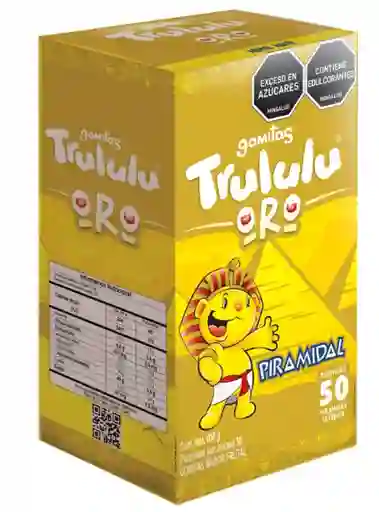 Gomas Trululu Piramidal 50 Unidades