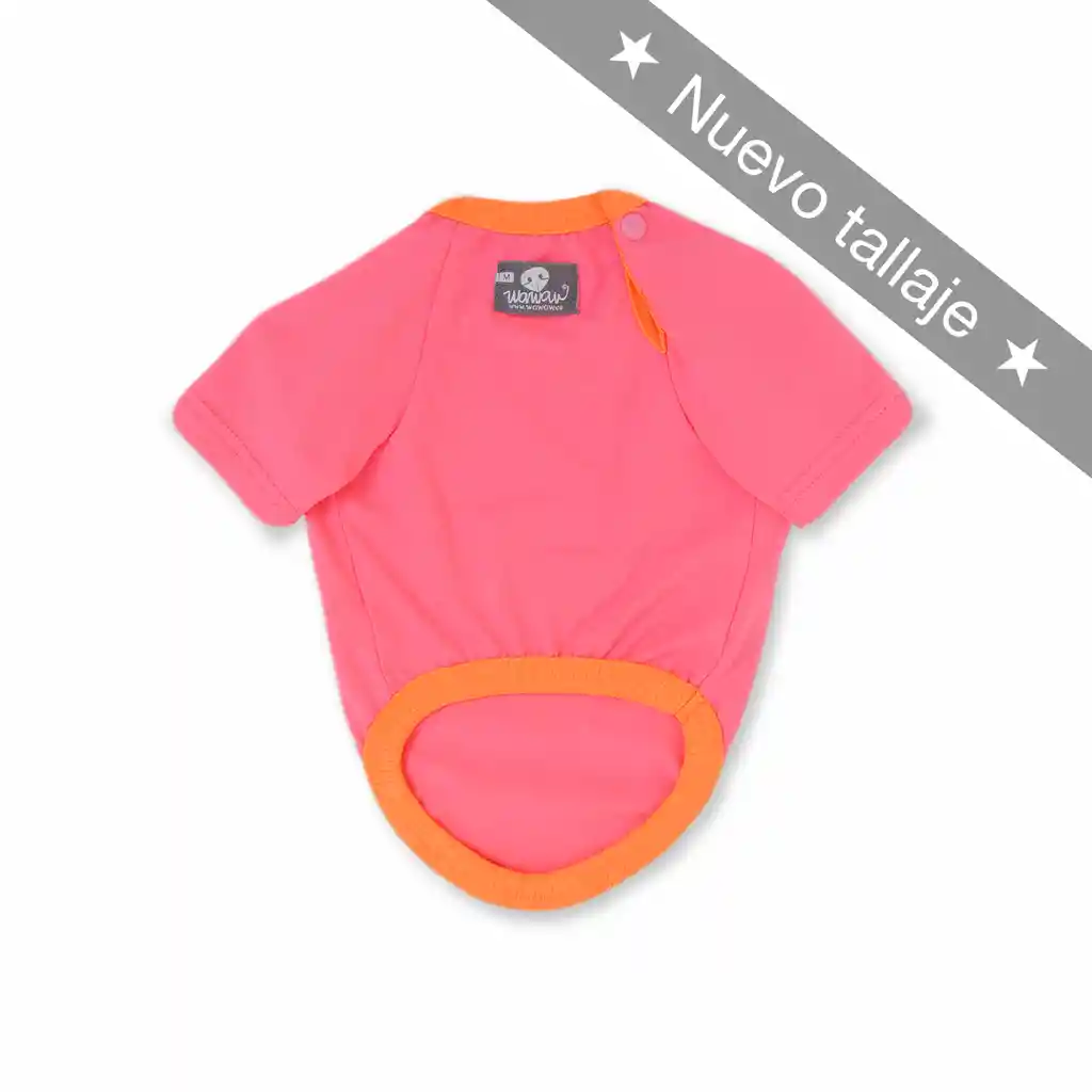 Camiseta S Fucsia Neón Mamá