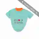 Camiseta S Verde Menta Mamá