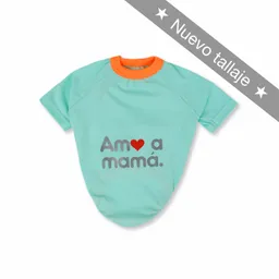 Camiseta S Verde Menta Mamá