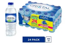 Agua Cristal 300 Ml X 24 Unidades