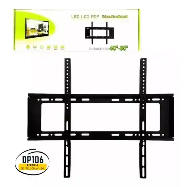 Soporte Tv Base Fijo Para Smart Tv De 40 A 85 Pulgadas Soporta 75 Kilos