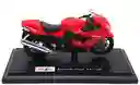 Juguete Coleccionable Kawasaki Ninja Zx-14r Rojo Escala 1:18