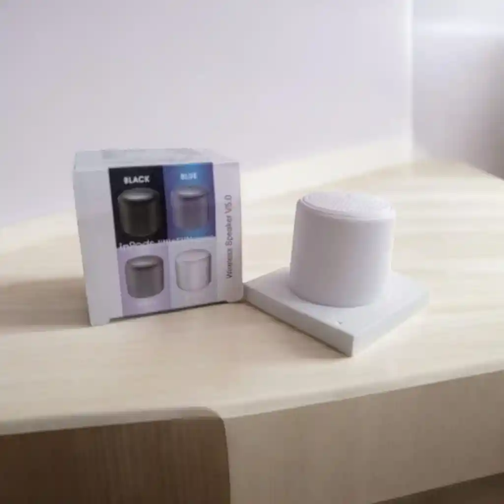 Mini Parlante Inalámbrico Bluetooth Portátil Super Sonido M2 / V5.0 Blanco