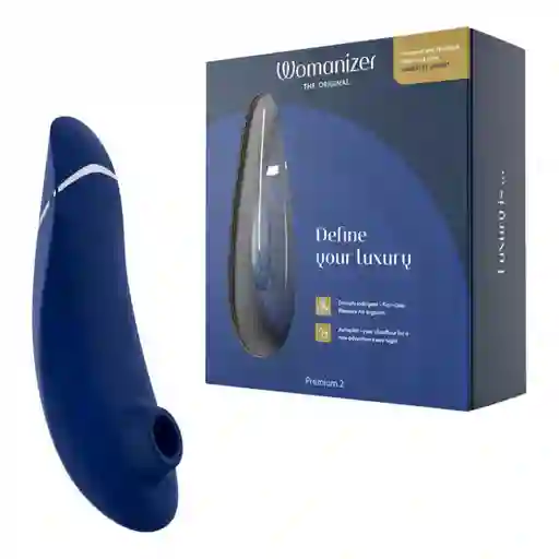 Succionador De Clítoris Premium 2 Azul Womanizer