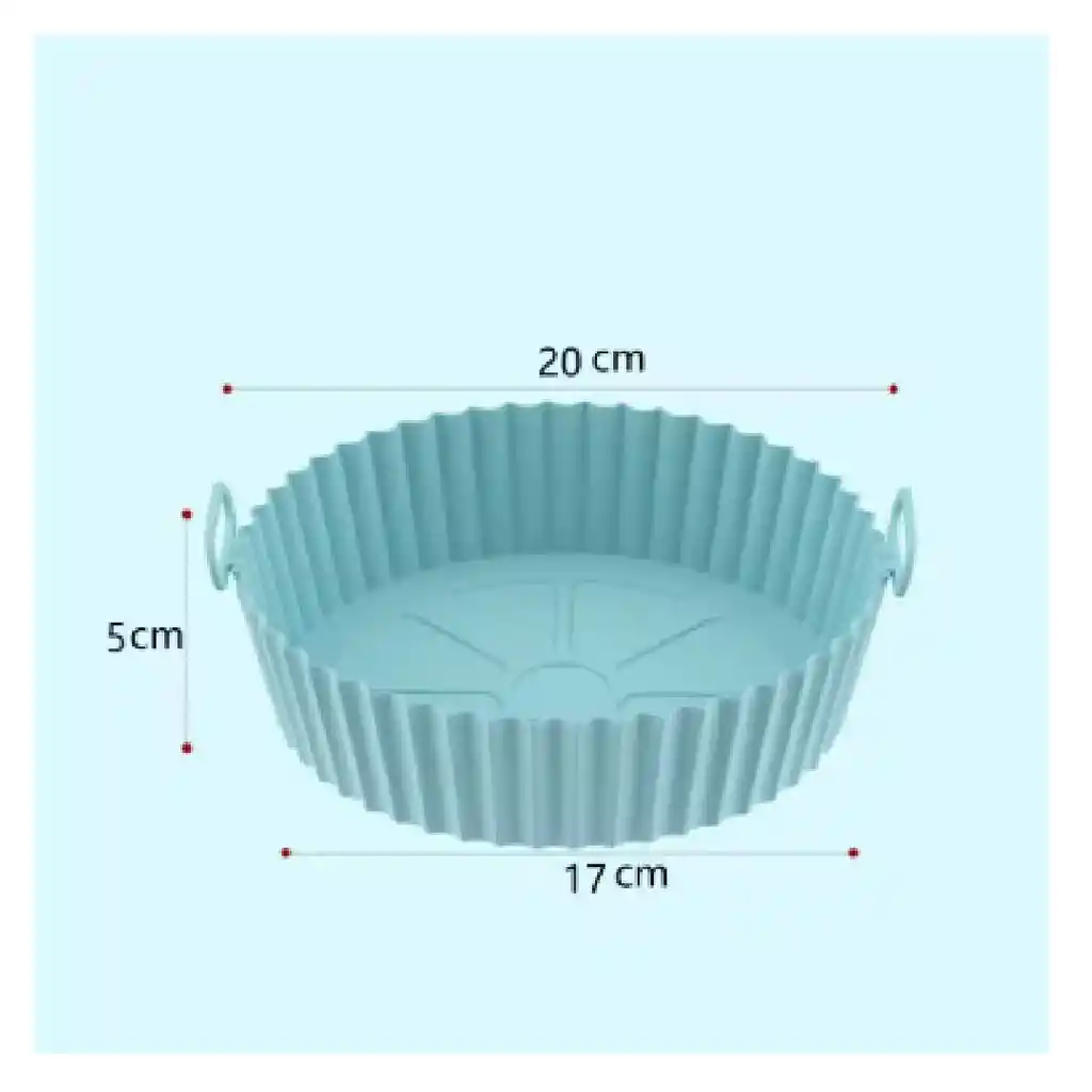 Molde De Silicona Grueso Para Freidora De Aire Y Horno
