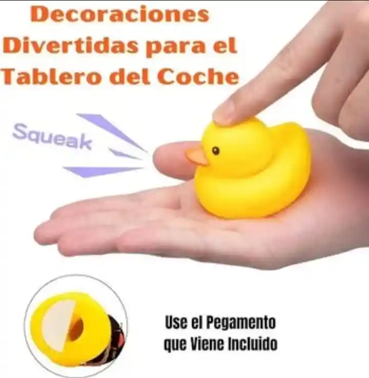 Divertido Pato Motero Moto, Bicicleta, Coches Y Más Casco, Luces Y Sonido