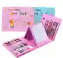 Set De Arte 208 Piezas Jl-321 Rosado