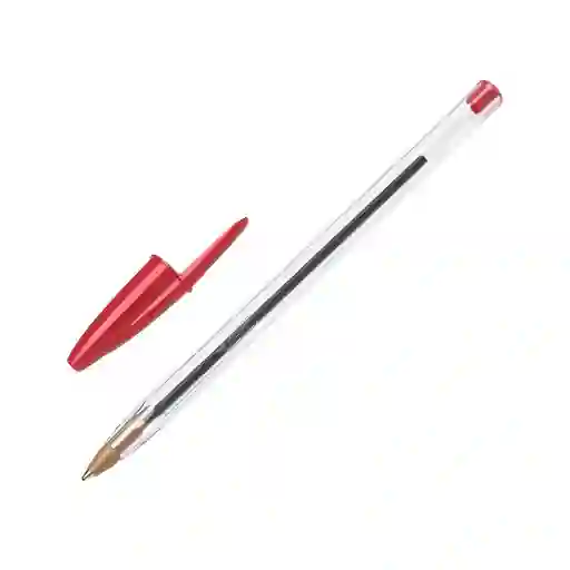 Boligrafo, Esfero , Lapicero Bic Tapa Ordinaria Rojo