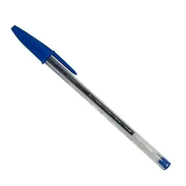 Boligrafo, Esfero , Lapicero Bic Tapa Ordinaria Azul