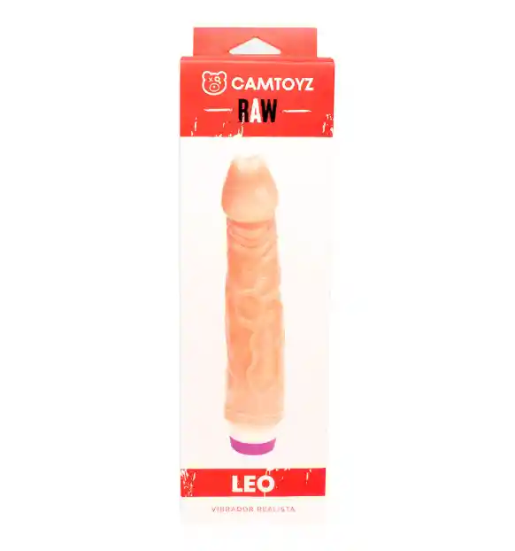 Vibrador Realista Leo 22 Cm