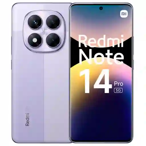 Celular Xiaomi Redmi Note 14 Pro 5g 256gb 8ram 200mp Violeta