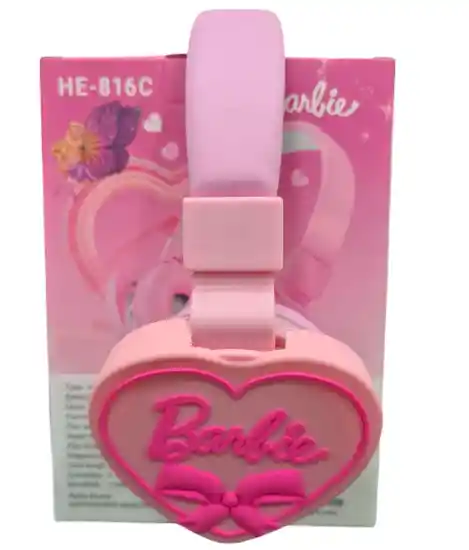 Audifonos De Diademas Para Niños Temática Barbie