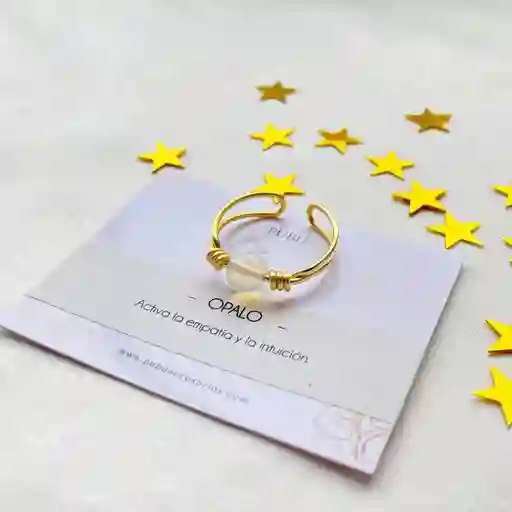 Anillo Graduable Opalo