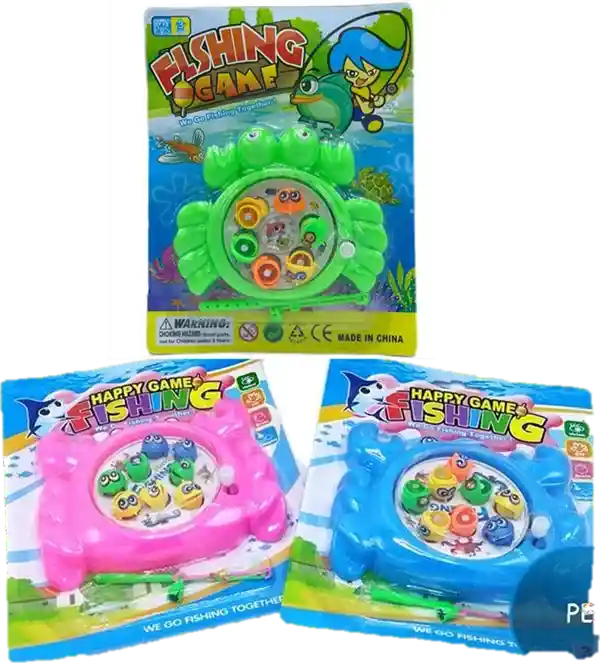 Juguete Piñata Pesca En Carton Cangrejo