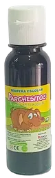 Tempera Escolar Negra Parchesitos 120cc