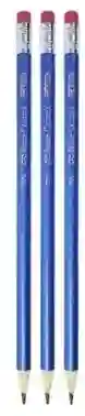 Lapiz Faber Castell Azul 2hb X3
