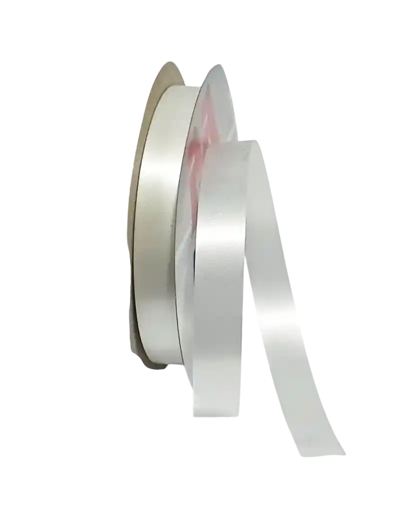Cinta Liston De Papel Blanco 1,5cm X 50yrd